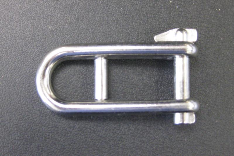 Large Stainless Steel Halyard Shackle - Click Image to Close